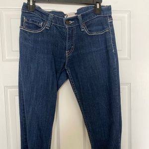 Levi 524 skinny jeans